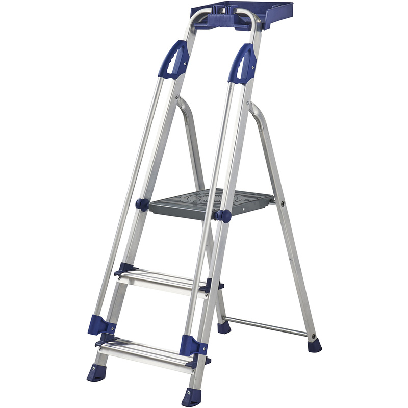 Werner Workstation Stepladder 3 Tread