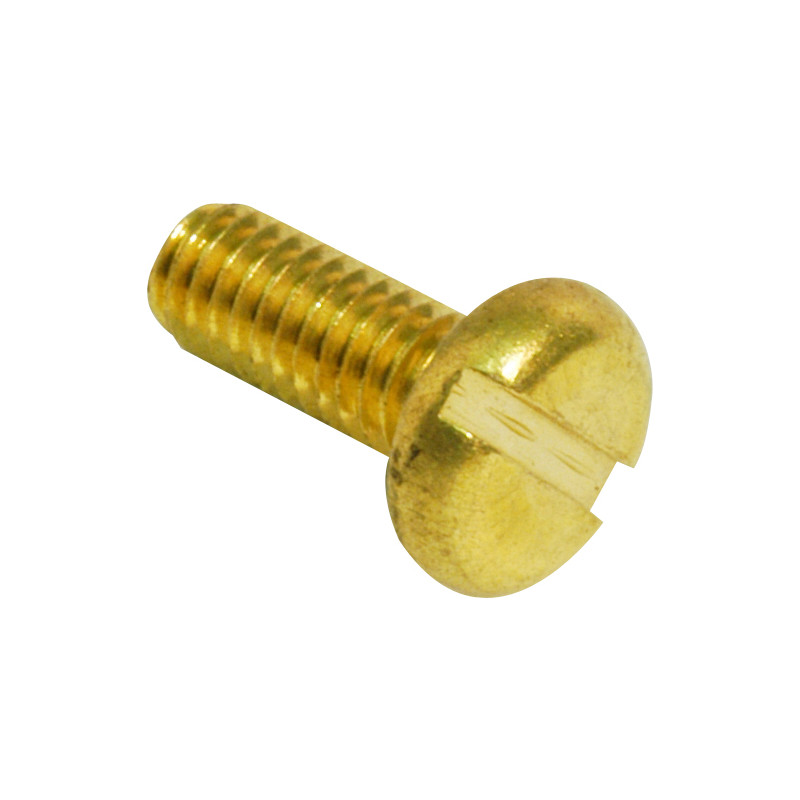 Pan Head Brass Screw M4 x 20mm