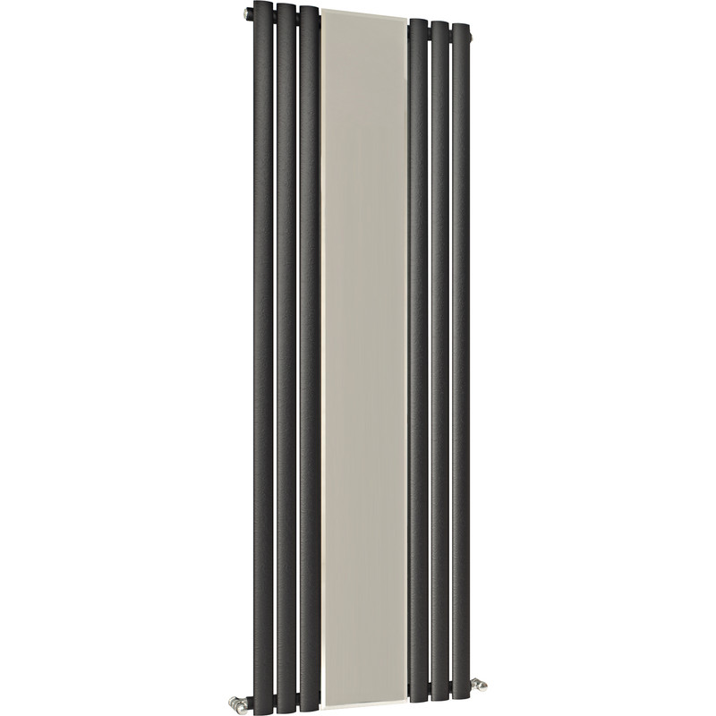 Ximax Bristol Single Mirror Designer Radiator 1800 x 590mm 2853BTU Anthracite