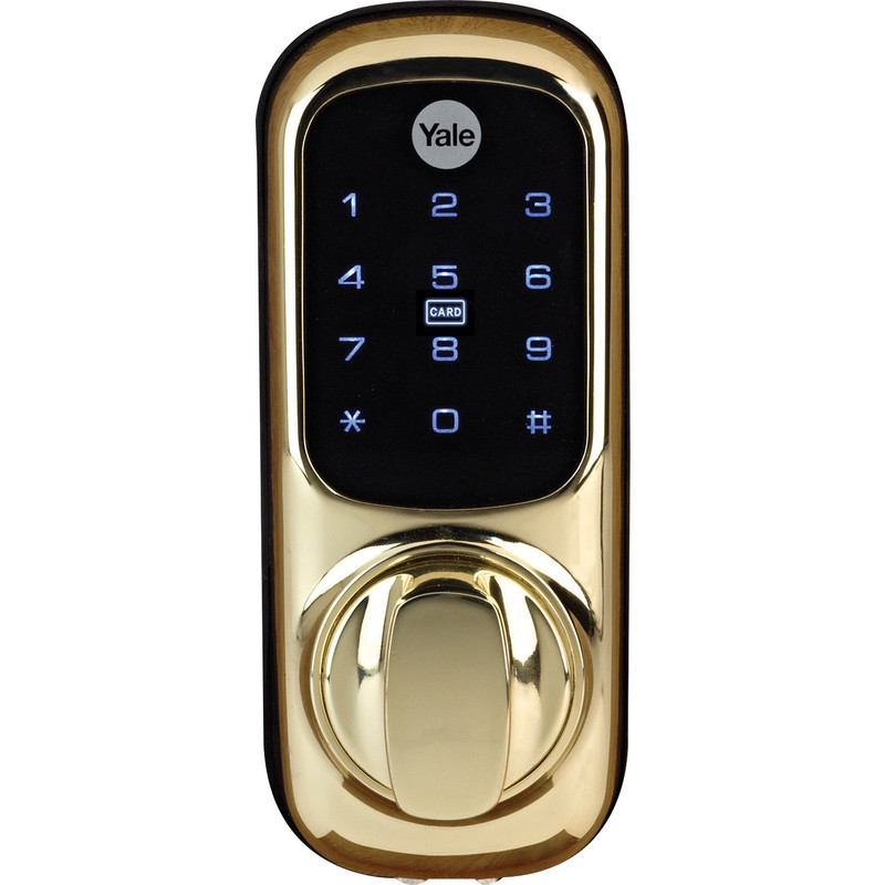 Yale Keyless Connected Door Lock Brass