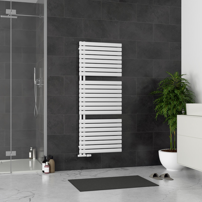 Ximax Bristol Open Single Panel Towel Radiator 1512 x 600mm 2840Btu White