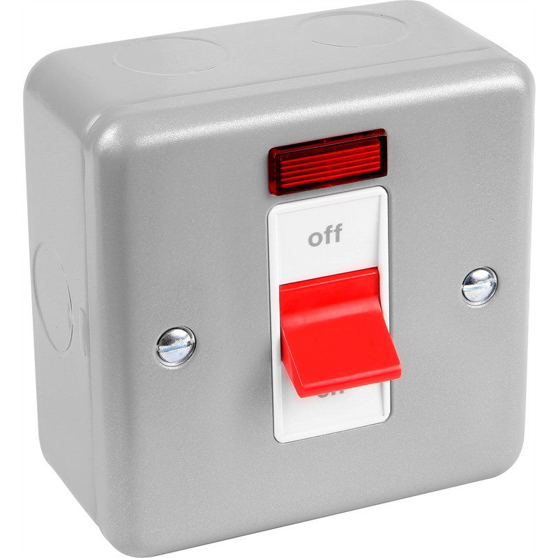 MK Metal Clad DP 32A & 50A Switch 32A Neon