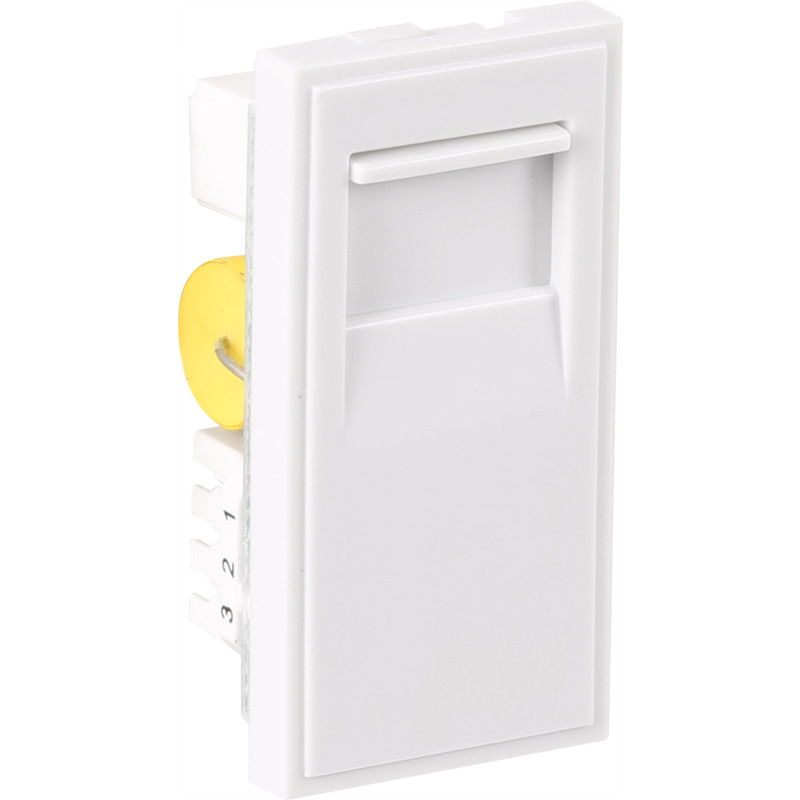 Euro Module Telephone Outlet BT Master White