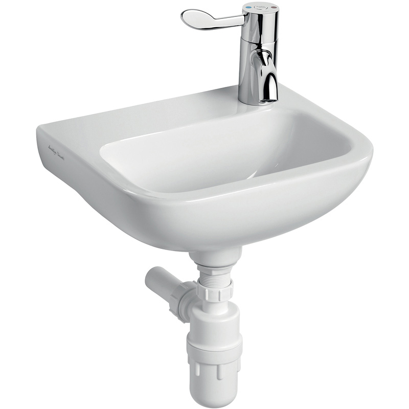 Armitage Shanks Contour 21 Cloakroom Basin 37cm 1 Tap Hole Right Hand