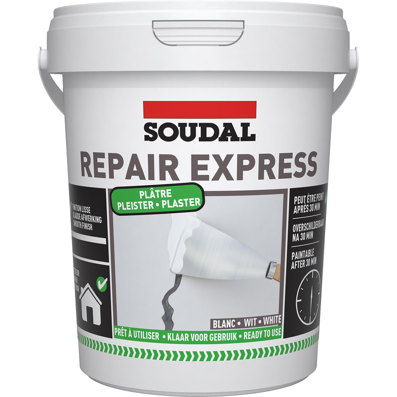 Soudal Repair Express Plaster 900ml White