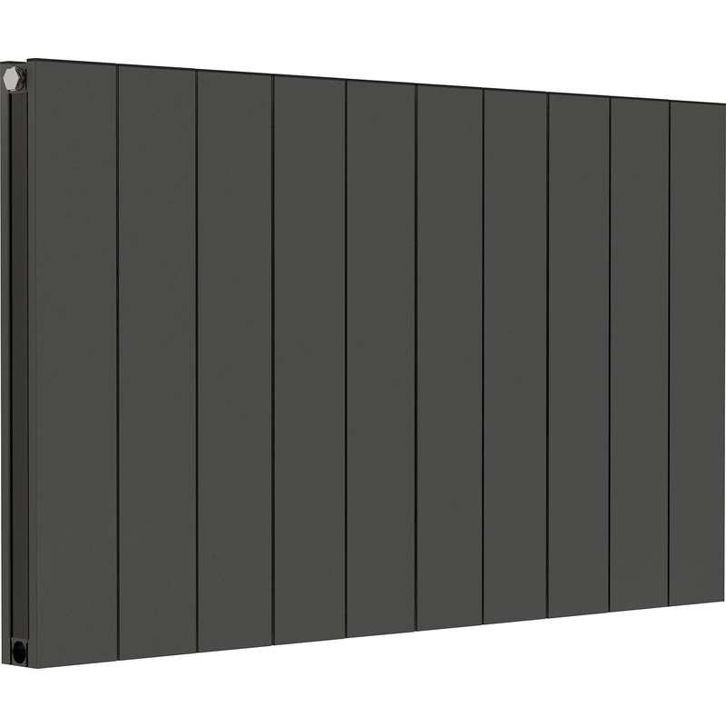 Towelrads Ascot Single Panel Designer Radiator Anthracite 600 x 1227mm