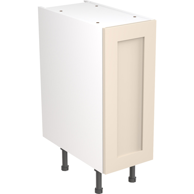 Kitchen Kit Ready Made Shaker Kitchen Cabinet Base Unit Ultra Matt Cashmere 300mm