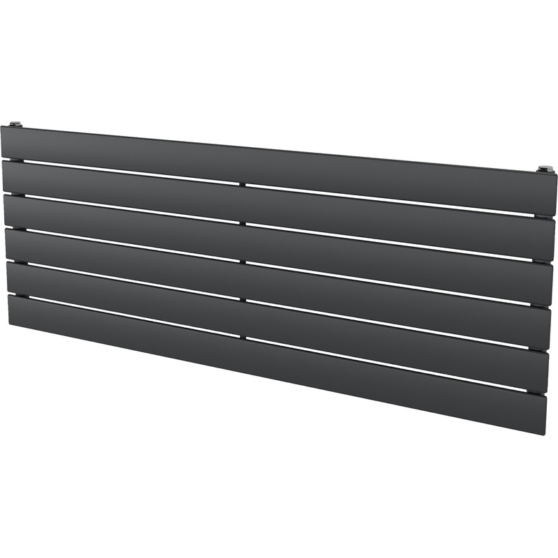 Ximax Oxford Duo Horizontal Designer Radiator 445 x 1200mm 3120Btu Anthracite