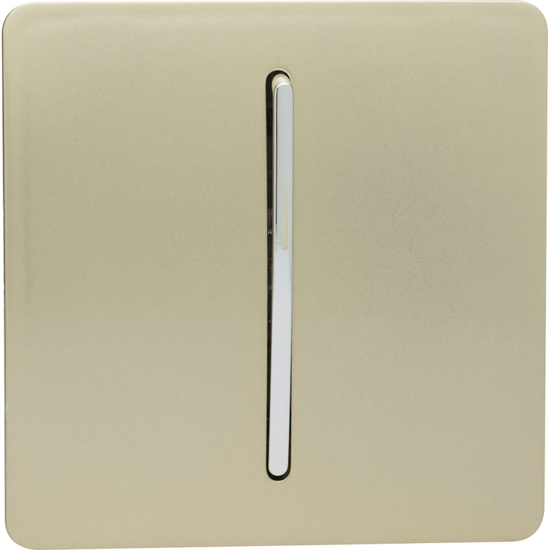 Trendiswitch Gold 1 Gang 3 Way Intermediate Switch 1 Gang 3 Way