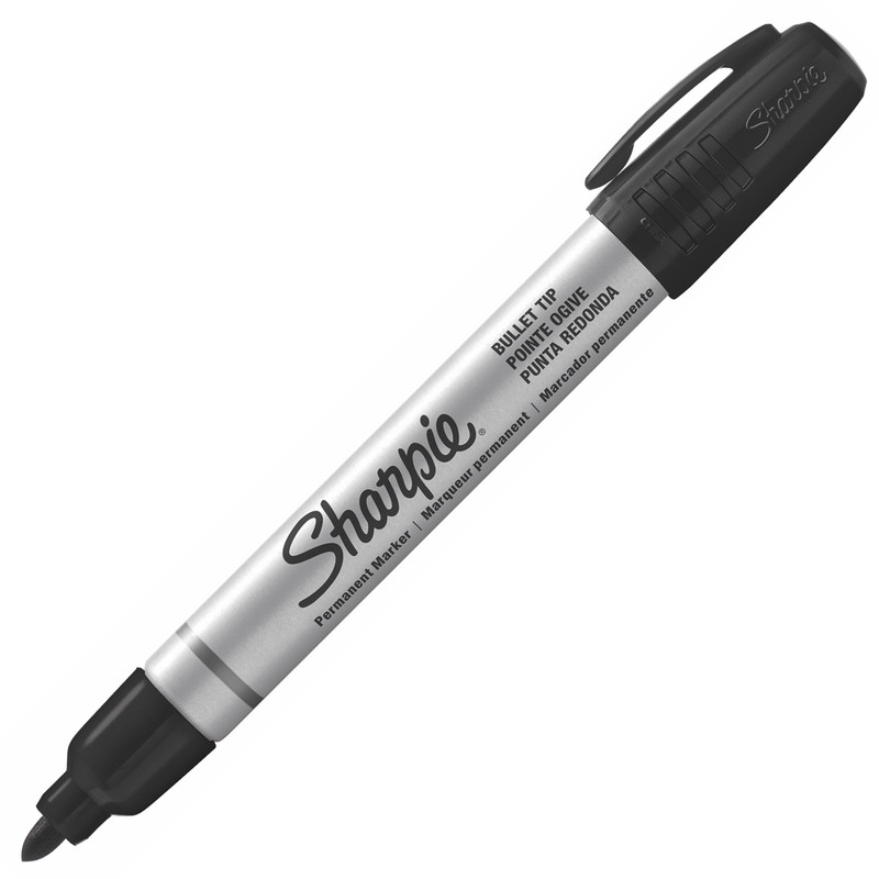 Sharpie Metal Barrel Pro Bullet Marker Black