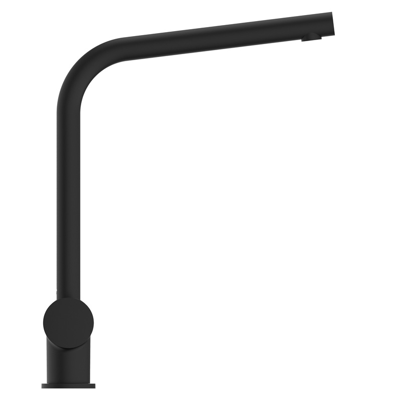 Ideal Standard Ceralook Mono Mixer Kitchen Tap L-Shape Silk Black