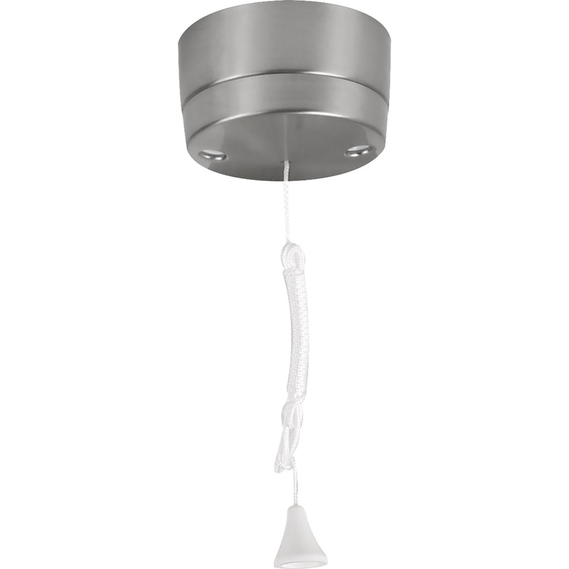 BG 6A Decorative Pullcord Switch Brushed Chrome 2 Way