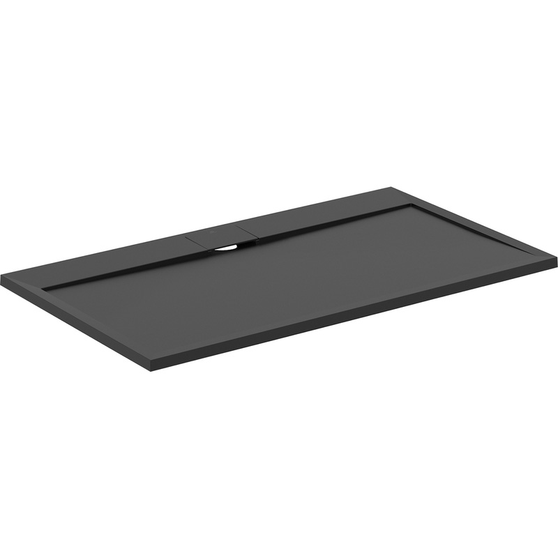 Ideal Standard i.life Ultraflat S Black Rectangular Shower Tray 1400 x 800mm