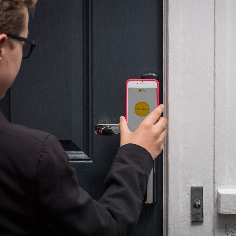 Yale Smart Lock Accessories Phone Tag Black