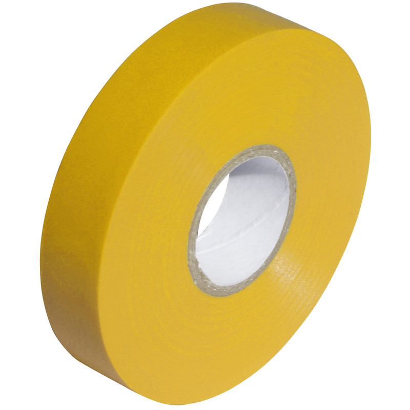 Insulation Tape Yellow 19mm x 33m