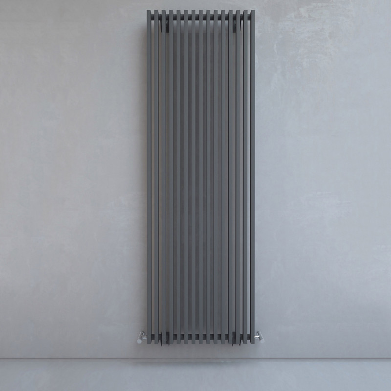 Kudox Xylo Anthracite Designer Radiator 1800 x 580mm 4651Btu
