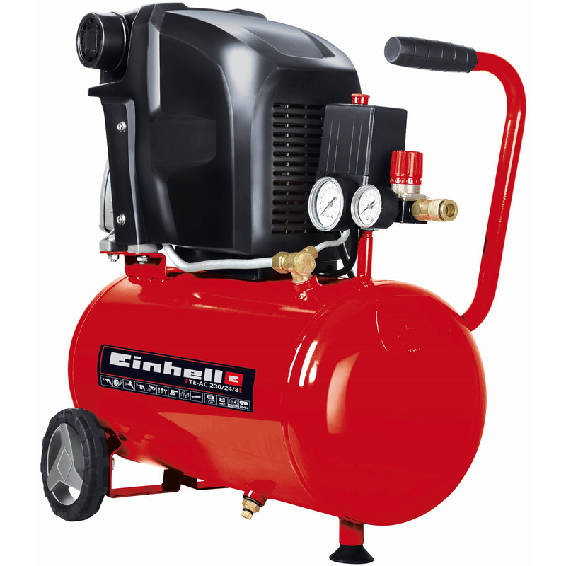 Einhell TE-AC 230/24/8 24L 2Hp Air Compressor 230V
