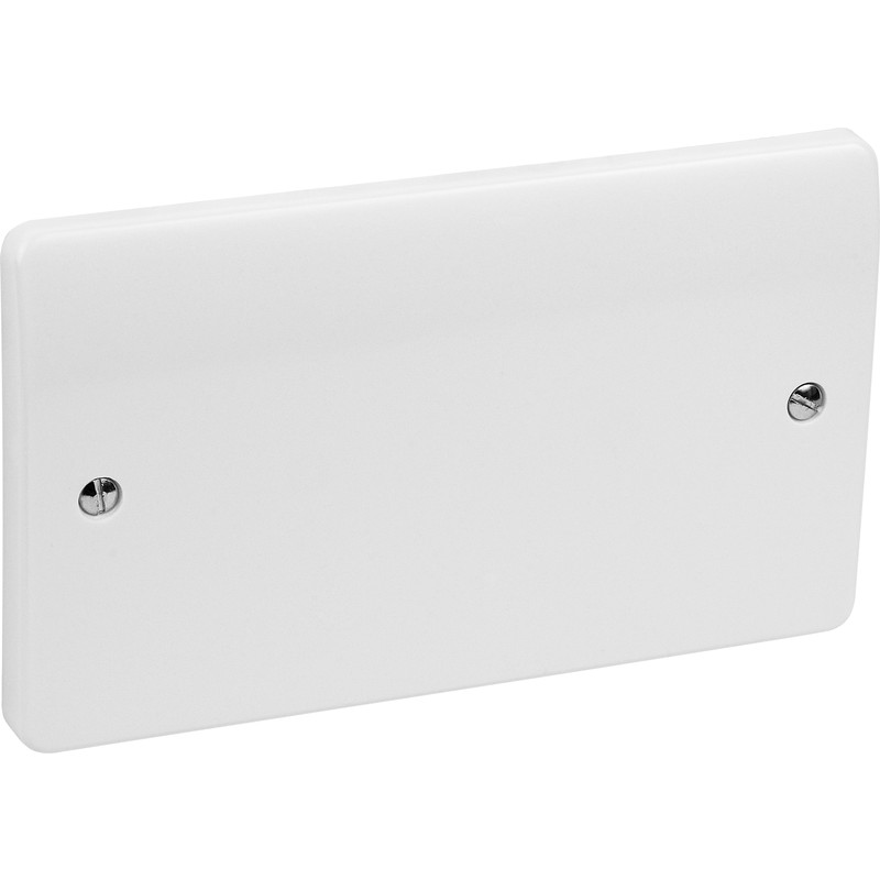 MK Blank Plate 2 Gang