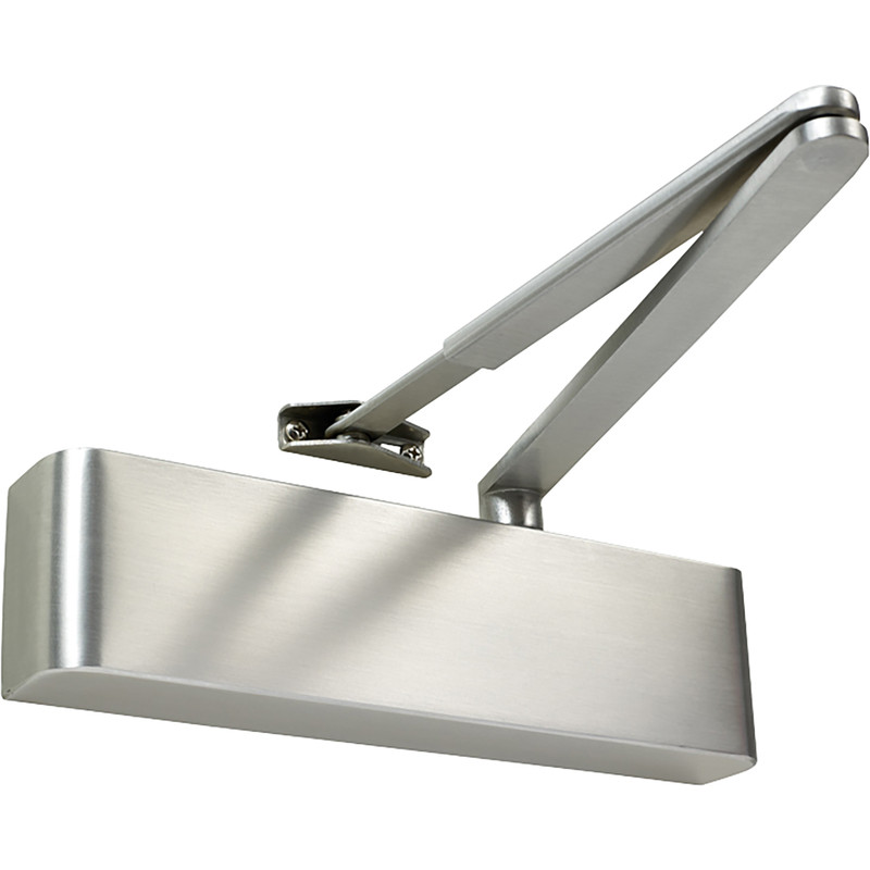 Rutland TS.9205 Door Closer Satin Stainless Steel Size 2-5, With Cover