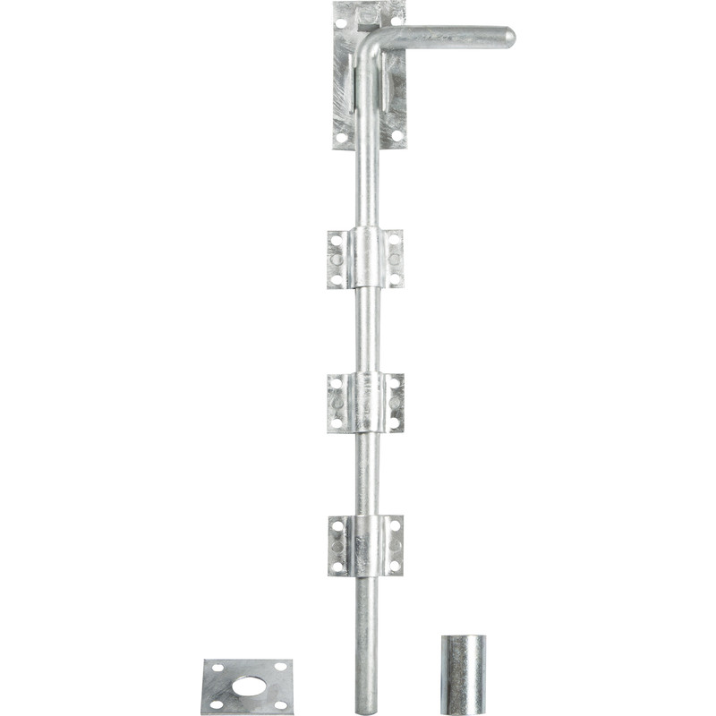 GateMate Garage Door Drop Bolt 450mm Galvanised