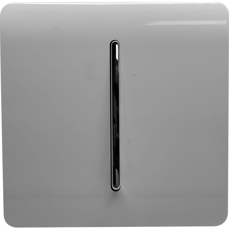 Trendiswitch Light Grey 1 Gang 2 Way 10 Amp Switch 1 Gang 2 Way