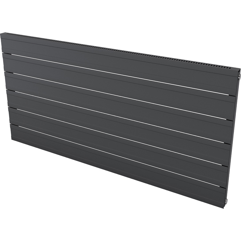 Ximax Preston Aluminium Designer Radiator 603 x 1200mm 1532Btu Anthracite