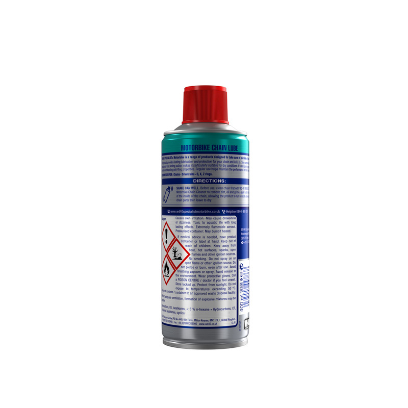 WD-40 Specialist Motorbike Chain Lubricant 400ml