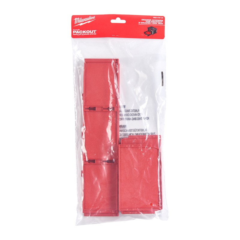 Dividers for PACKOUT 3 Drawer Tool Box