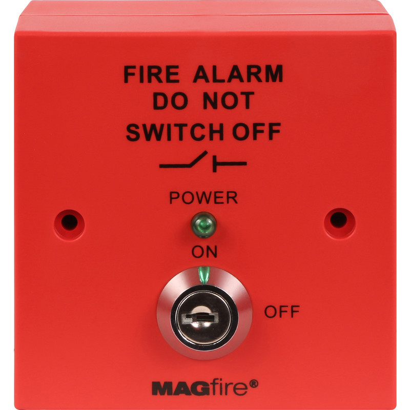 ESP Fire Alarm Panel Isolator Switch Red