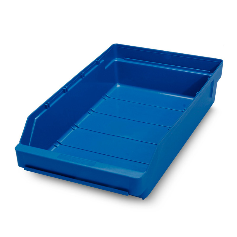 Blue Shelf Bin 400 x 240 x 95mm