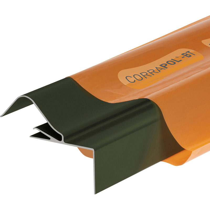 Corrapol-BT Rigid Rock n Lock Side Flashing Green 3m