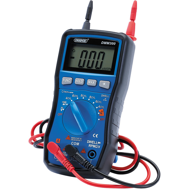 Draper Automotive Digital Multimeter