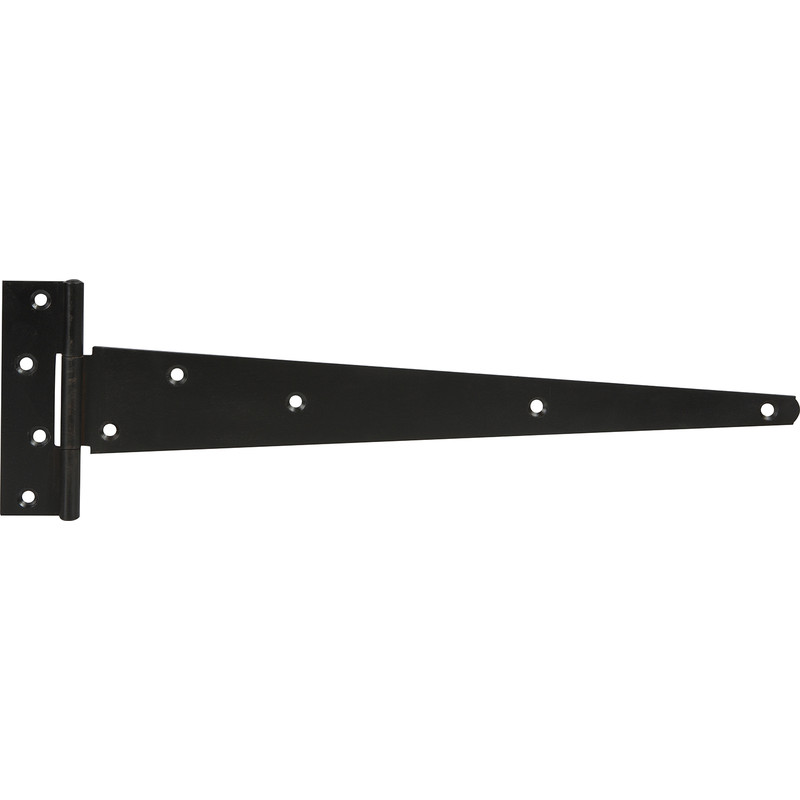 GateMate Medium Tee Hinges 400mm Epoxy Black