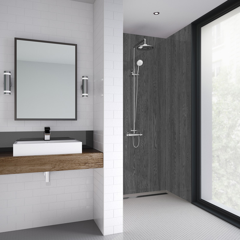 Mermaid Elite Tongue & Groove Shower Wall Panel Bomarzo 2420mm x 1200 x 10mm