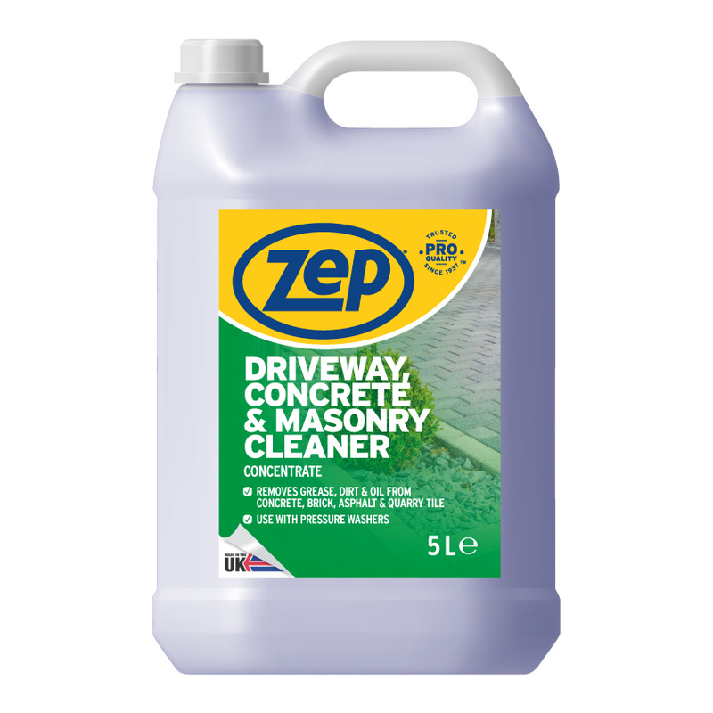 Zep Commercial Driveway, Concrete & Masonry Cleaner 5L