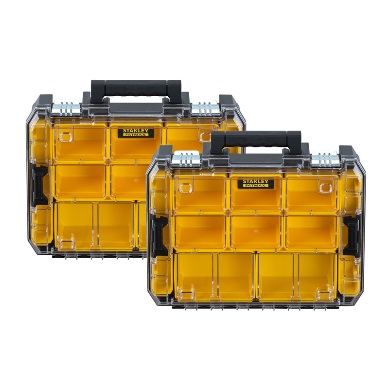 Stanley FatMax Pro-Stack Organiser Twin Pack