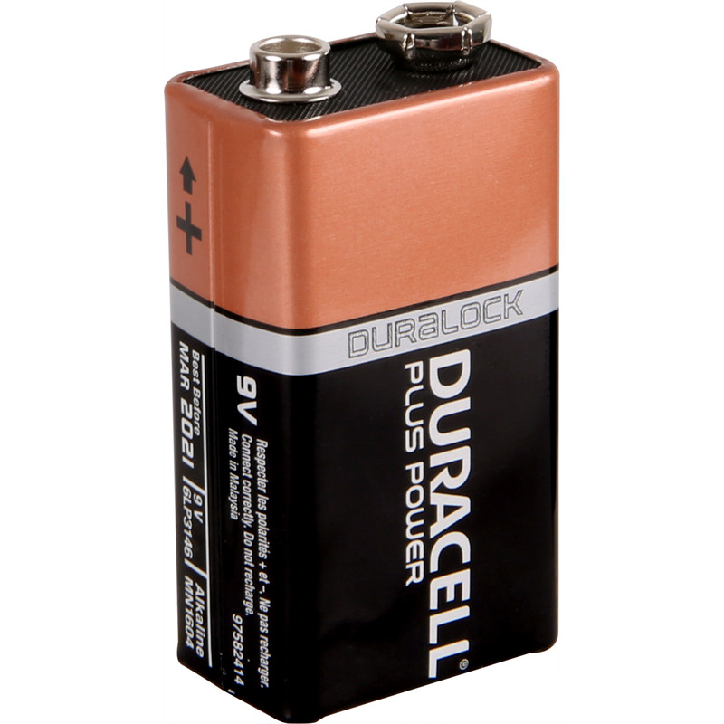 Duracell Plus Power Battery 9V