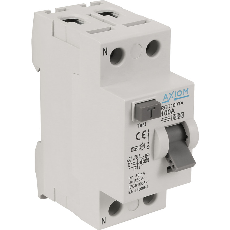 Axiom RCD A Type RCD 100A 30mA