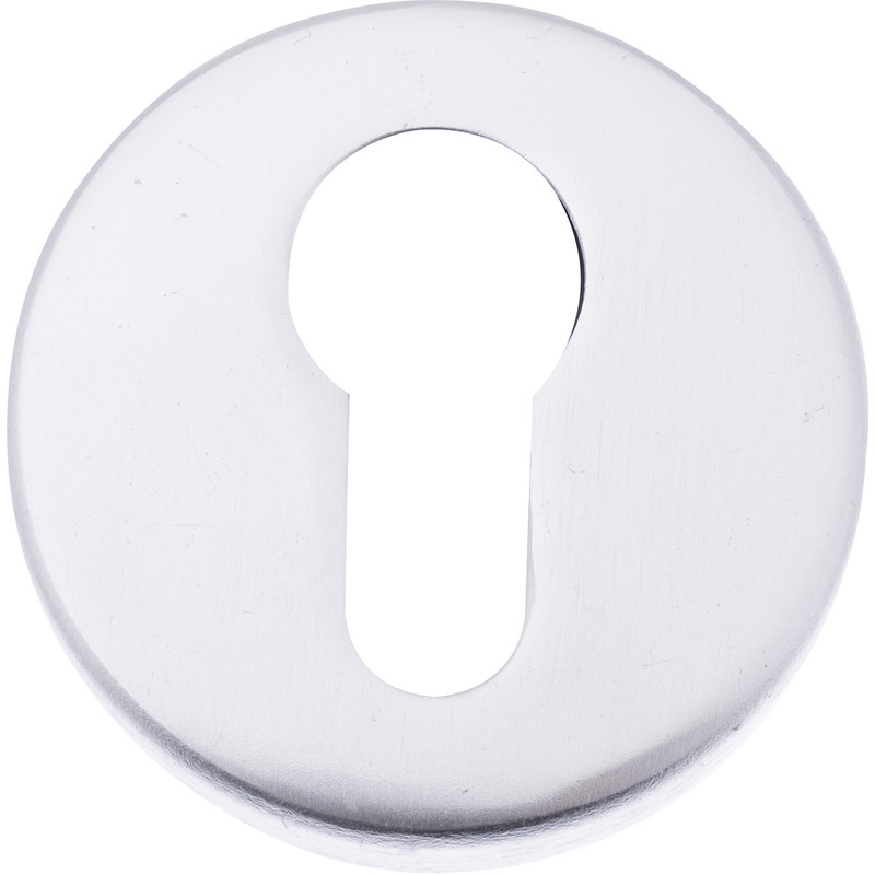 Aluminium Escutcheon Euro 52x8mm