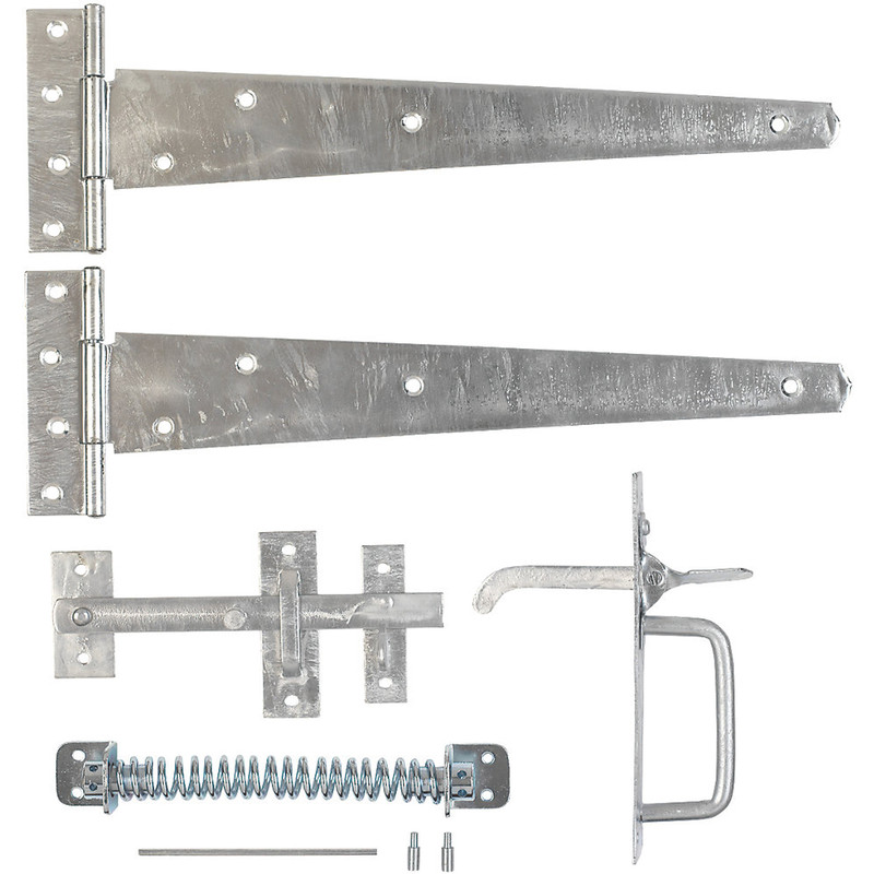 Gate Latch Kit Galvanised - Suffolk