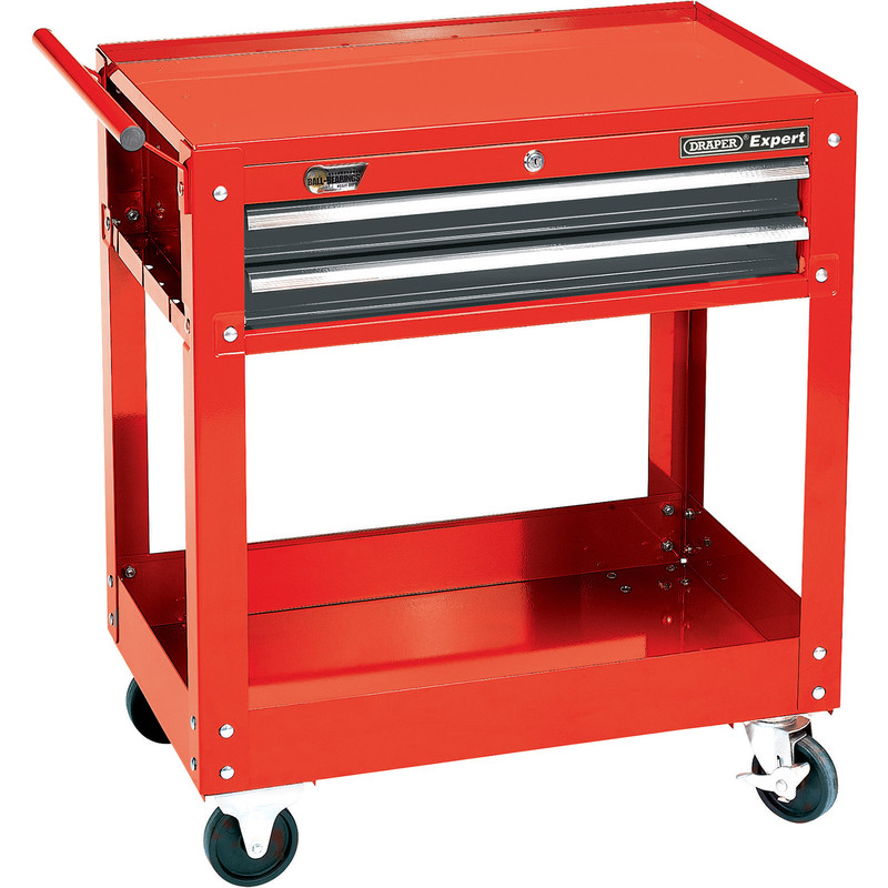 Draper Expert 2 Level Tool Trolley with Two Drawers