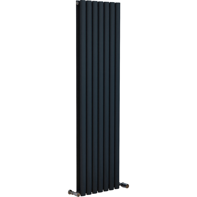 Ximax Bristol Designer Radiator 1500 x 410mm 3543Btu Double Anthracite