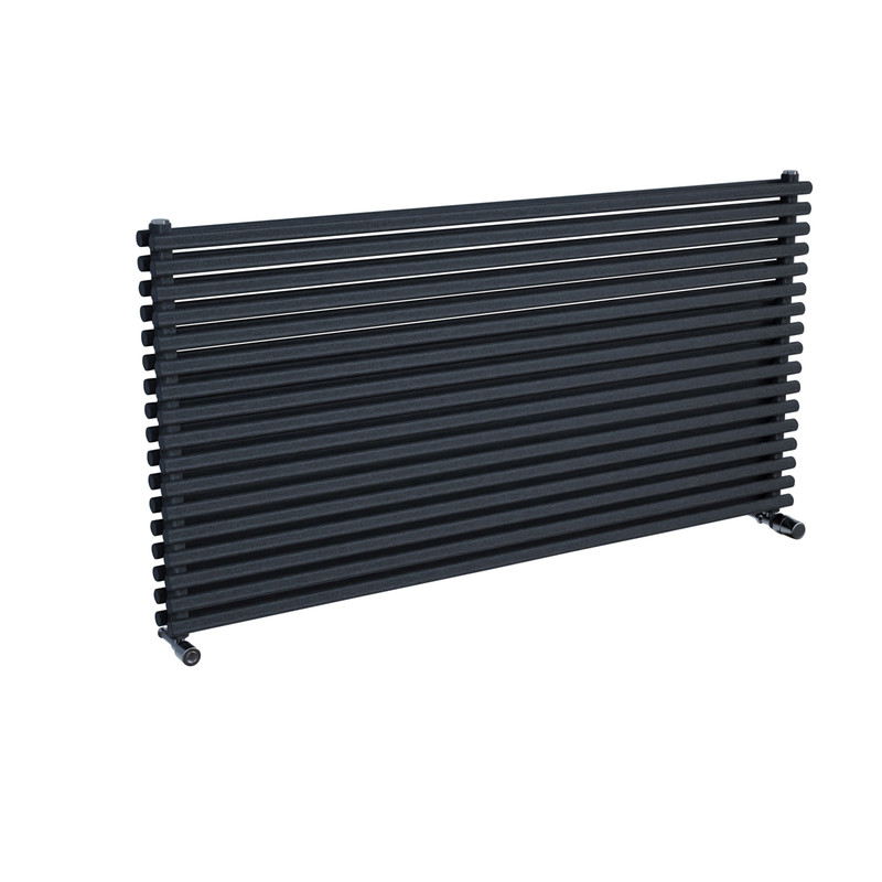 Ximax Kingston Duo Horizontal Designer Radiator 610 x 1200mm 4402Btu Anthracite Structure