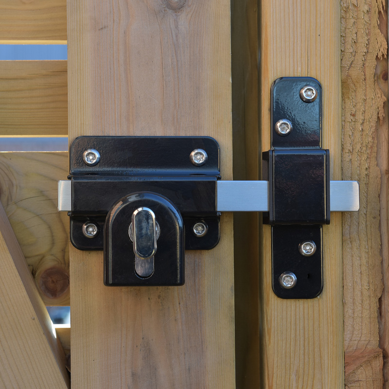 GateMate Euro Profile Long Throw Lock Single Locking 50mm