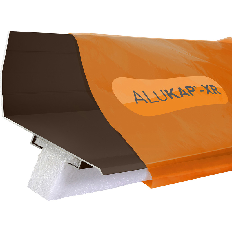 Alukap-XR Top Wall Flashing Brown 2.0m