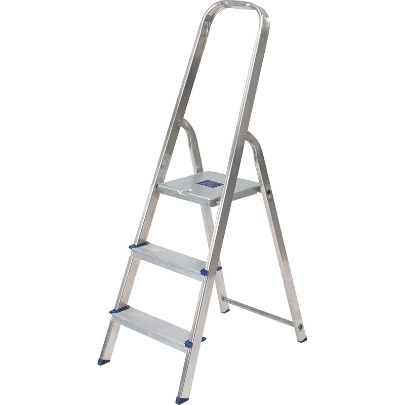TB Davies Light Duty Platform Step Ladder 3 Tread SWH 2.2m