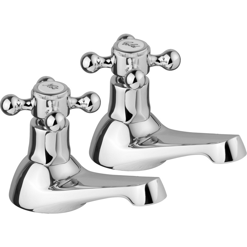 Ebb + Flo Traditional Taps Bath Pillar