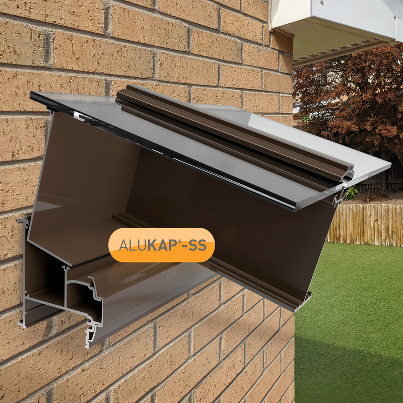 Alukap-SS High Span Cap Brown 2.0m