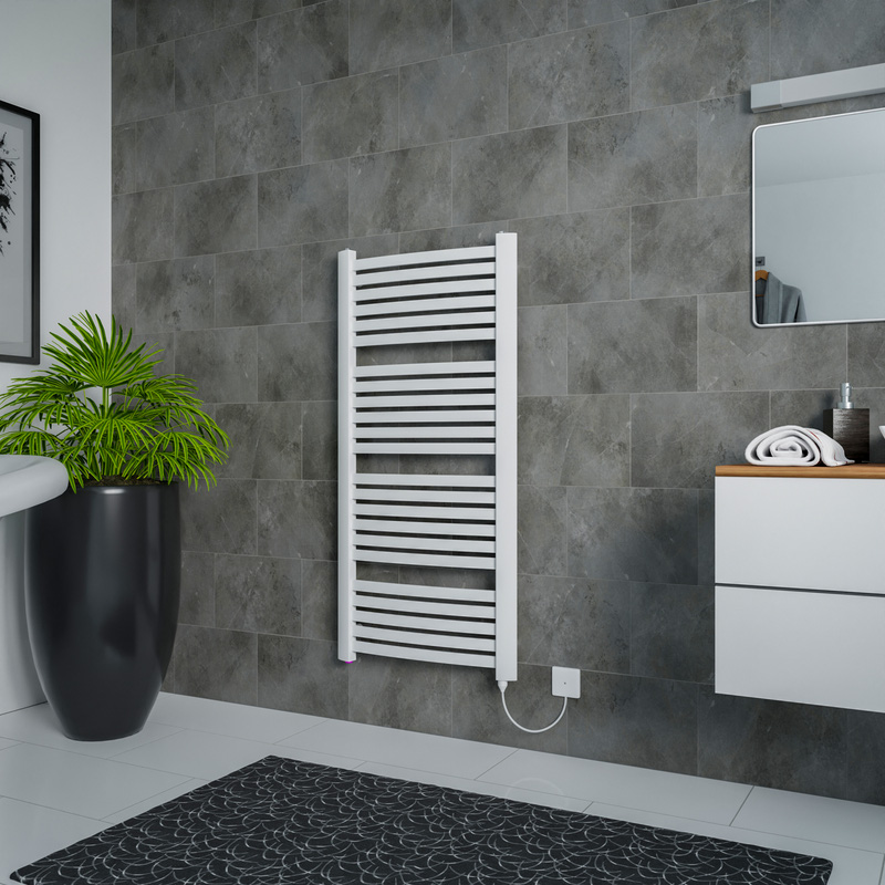 Ximax Windsor Electric Designer Radiator 1215 x 580mm 2048Btu White