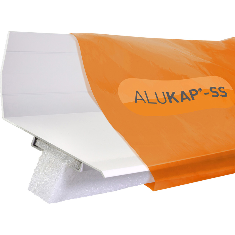 Alukap-SS Top Wall Flashing White 2.0m